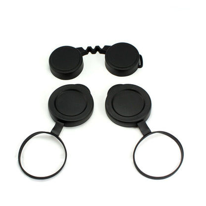 10x42 Optics Binocular Caps, Objective Lens Caps Rubber Waterproof Binoculars Protective Covers for Compact Binoculars