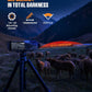 CIGMAN 4K Night Vision Binoculars, 3.99" Large HD Display, 58MP Night Photos, 5000mAh Battery, IP65 Waterproof, 5X Zoom, 32GB Card Included