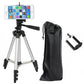Tripod Stand with Phone Holder for Camera iPhone DSLR Travel Photography