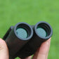 Panda - High Power Night Vision Compact 12x25 Binoculars, HD Optics, Non-Slip Rubber Grip, Black, Bag + Strap
