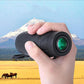 Eyes Key - Low Light Night Vision 8x25 Monocular Binoculars - BAK4 Prism, Nitrogen-Filled Waterproof Design, Black, Carry Case + Cloth