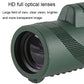 Monocular Binoculars High Definition 40x60 FMC Coated, Roof Prism, Reinforced ABS lens, Case + Strap, Green