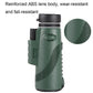 Monocular Binoculars High Definition 40x60 FMC Coated, Roof Prism, Reinforced ABS lens, Case + Strap, Green