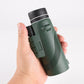 Monocular Binoculars High Definition 40x60 FMC Coated, Roof Prism, Reinforced ABS lens, Case + Strap, Green