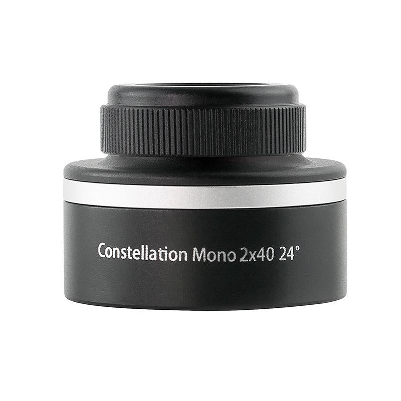 HD Mini Monocular/Binoculars 3x–4x Magnification 2x40, Multi-layer Coated Lenses, Black, Case + Strap