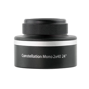HD Mini Monocular/Binoculars 3x–4x Magnification 2x40, Multi-layer Coated Lenses, Black, Case + Strap