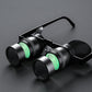 10x HD Vision Adjustable Focus Polarised Lens Perfect For Fishing Use, Silicone Nose Pads, Detachable Barrels, Black
