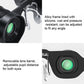 10x HD Vision Adjustable Focus Polarised Lens Perfect For Fishing Use, Silicone Nose Pads, Detachable Barrels, Black