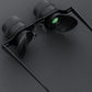 10x HD Vision Adjustable Focus Polarised Lens Perfect For Fishing Use, Silicone Nose Pads, Detachable Barrels, Black