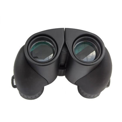 Vision King - Mini Compact 10x25 Binoculars - Durable, Lightweight, Material: Optical Glass, Metal Body, Rubber Armour & Grip, Black