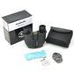 Vision King - Mini Compact 10x25 Binoculars - Durable, Lightweight, Material: Optical Glass, Metal Body, Rubber Armour & Grip, Black