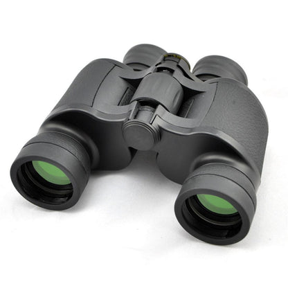Vision King - Long Range Viewing HD Zoom 8x40V Binoculars - Waterproof, Compact, Lightweight, High Resolution Wide Field Of View, Black