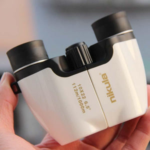Nikula - HD Optics 10x22 Compact Binoculars - Low Light Vision Enhanced Viewing, Lightweight, Wide View,