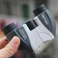 Binoculars High Definition Night Vision Wide Angle Optics 7x18 Model Black, Metal, Case + Strap