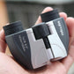Binoculars High Definition Night Vision Wide Angle Optics 7x18 Model Black, Metal, Case + Strap