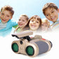 4x30 Kids Binoculars - Adjustable Focus, Night Vision, Lightweight, Eye Protection With High-Quality Resin Lenses, Gold