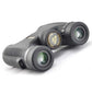 Vision King - High Powered Wide Angle Zoom 10x26 Binoculars - BAK4 Prism, Compact, Lightweight, Durable Rubber Armoured Body, Soft Cover Bag + Strap