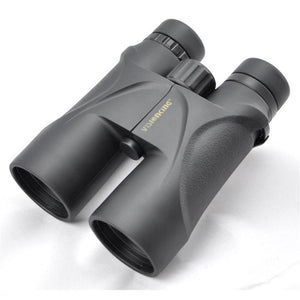12x Zoom Binoculars - Waterproof & Fogproof, Fully Multi-Coated Optics, Black, Carry Case & Strap