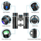 Compact Binoculars 25x Zoom, BAK4 Prism, Large Eye Piece, Rubber Non-Slip Grip, Multi-layer Coated Lenses, Case + Strap
