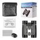 Compact Binoculars 25x Zoom, BAK4 Prism, Large Eye Piece, Rubber Non-Slip Grip, Multi-layer Coated Lenses, Case + Strap