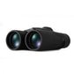 HD Optics Night Vision Nitrogen-Filled 10x42 Binoculars - Waterproof, BAK4 Prism, Rubber Grip, Large Focus Wheel, Black, Soft Bag Cover