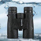 HD Optics Night Vision Nitrogen-Filled 10x42 Binoculars - Waterproof, BAK4 Prism, Rubber Grip, Large Focus Wheel, Black, Soft Bag Cover