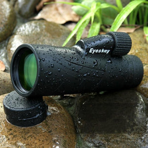 Eyes Key - Monocular 10x42 Binoculars - Low Light Night Vision EK8510 Model, Black