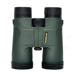 Vision King - Binoculars Waterproof Design Outdoor Sports Use Birdwatching Hunting 10x42, Cloth Bag, Green