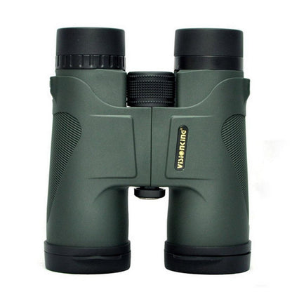 Vision King - Binoculars Waterproof Design Outdoor Sports Use Birdwatching Hunting 10x42, Cloth Bag, Green