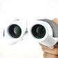 Vision King - Multi-Function Compact Binoculars, 8x Magnification, Night Vision HD Optics, Lightweight, Waterproof, White/Black