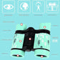 2 PCS Pink Kids Binoculars - Rubber Grip, Tree Pattern