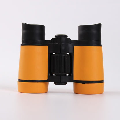 Kids Compact 4x30 Binoculars - Lightweight, Durable, Easy Focus, Shock-Resistant, Red/Blue/Green/Yellow/Orange
