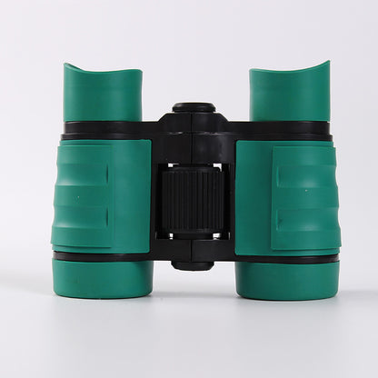 Kids Compact 4x30 Binoculars - Lightweight, Durable, Easy Focus, Shock-Resistant, Red/Blue/Green/Yellow/Orange