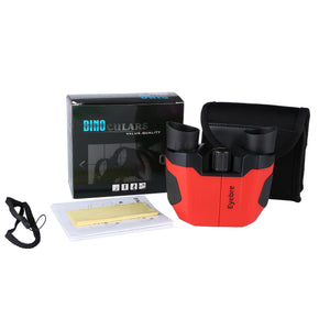 Eyebre - High Definition Compact 10x22 Binoculars,  Durable, Lightweight, Multi-Colour Options, Case + Strap