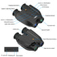 HD Digital Night Vision Binoculars - 6x Optical Zoom, IR, 300m Range, 3.0" IPS Screen, USB Charger + Case + Head Strap, Black/Red/Green
