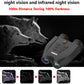 Red Professional HD Digital Night Vision Binoculars - 6X Optical Zoom, IR Illumination, Record 2.5K Video & 48MP Photos