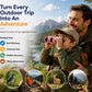 Kids Binoculars,Shockproof 8 X 21 High Resolution Compact Kids Binoculars Real for Boys and Girls,Perfect for Bird Watching, Hiking,Camping,Travel, Christmas Birthday Gift