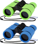 Binoculars for Kids, Toys for 3-12 Years Boys and Girls High-Resolution Optics Shockproof Mini Compact Toy Binoculars for Bird Watching, Hiking, Camping, Science, Detective