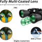 20X50 High Power Binoculars for Adults, HD Waterproof Binoculars with BAK4 Prism & FMC Lens,Portable Binocular Bird Watching Hunting Football Games Cruise with Carrying Bag,Strap,Phone Adapter-Black