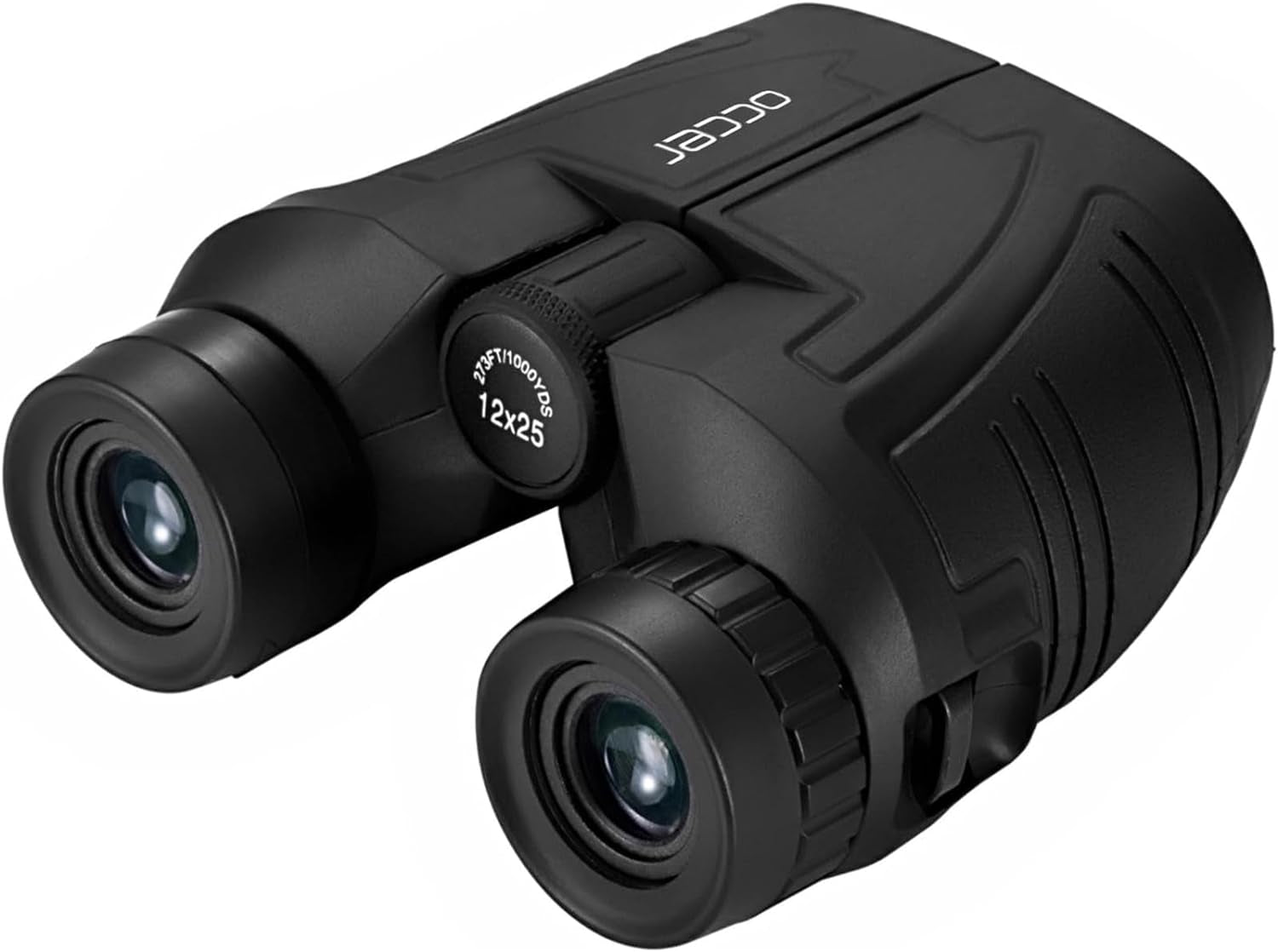 12X25 Compact Binoculars with Clear Low Light Vision, Large Eyepiece Waterproof Binocular for Adults Kids,High Power Easy Focus Binoculars for Bird Watching,Outdoor Hunting,Travel,Sightseeing