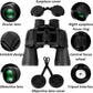 20X50 High Power Binoculars for Adults, HD Waterproof Binoculars with BAK4 Prism & FMC Lens,Portable Binocular Bird Watching Hunting Football Games Cruise with Carrying Bag,Strap,Phone Adapter-Black