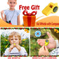 Kids Binoculars Best Gifts for 3-12 Years Boys Girls High-Resolution Optics Shockproof Mini Compact Binocuolar Toys Folding Small Telescope for Bird Watching Camping Outdoor Play