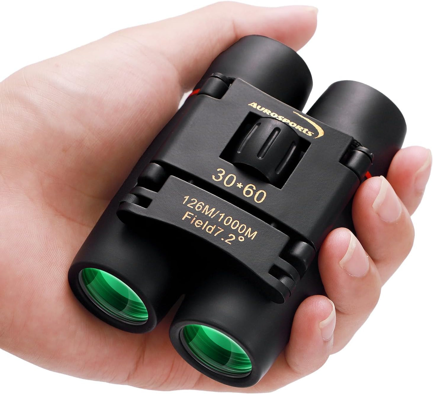 30X60 Folding Binoculars Telescope with Low Light Night Vision for Outdoor Birding, Travelling, Sightseeing, Hunting, Etc