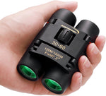 30X60 Folding Binoculars Telescope with Low Light Night Vision for Outdoor Birding, Travelling, Sightseeing, Hunting, Etc