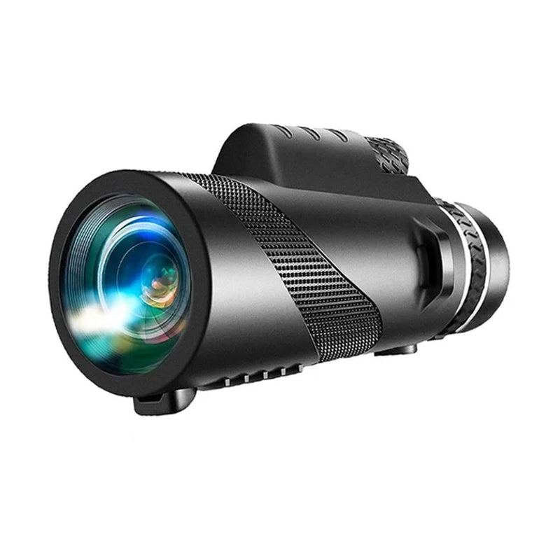 80X100 HD Zoom Monocular Telescope - Powerful Long Range Binoculars for Hunting & Camping with Tripod & Phone Clip