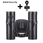 200X25 High Powered Mini Pocket Binoculars for Adults and Kids with Bak4 Prism Compact Binoculars Telescope for Hunting Concert