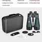 Astronomy Binoculars - 20X80 for Adults, Outdoor Waterproof Binoculars for Bird Watching, Travel and Stargazing with Tripod Adapter and Carrying Bag