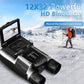 12X32 Digital Binoculars for Adults, 2.4 Inch Screen Binoculars for Binoculars with 2.5K 48MP Videos Photo Camera for Bird Watching Outdoor Travel