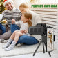 10-300X40 Zoom Telescope HD 4K Portable Strong Binoculars Long Range Professional Monocular Bak4-Prisms for Hunting Camping