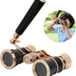 Opera Binoculars Theater Glasses Opera Glasses Binoculars 3X25 Magnification BK7 Optical Glass Lens Central Focus with Handle for Adults Kids Women in Concerts Theaters (Black)